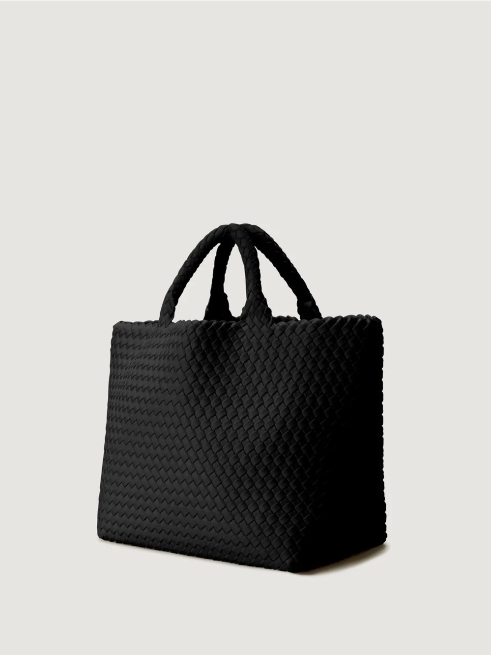 Naghedi Black Woven Tote